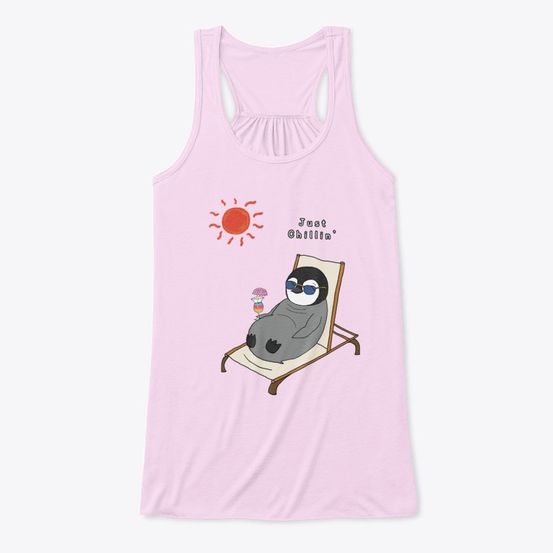 Chilling - Cute Baby Penguin Design