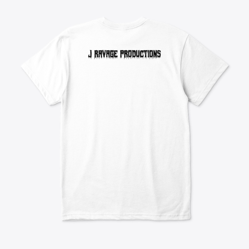 J Ravage Merch With Black Text