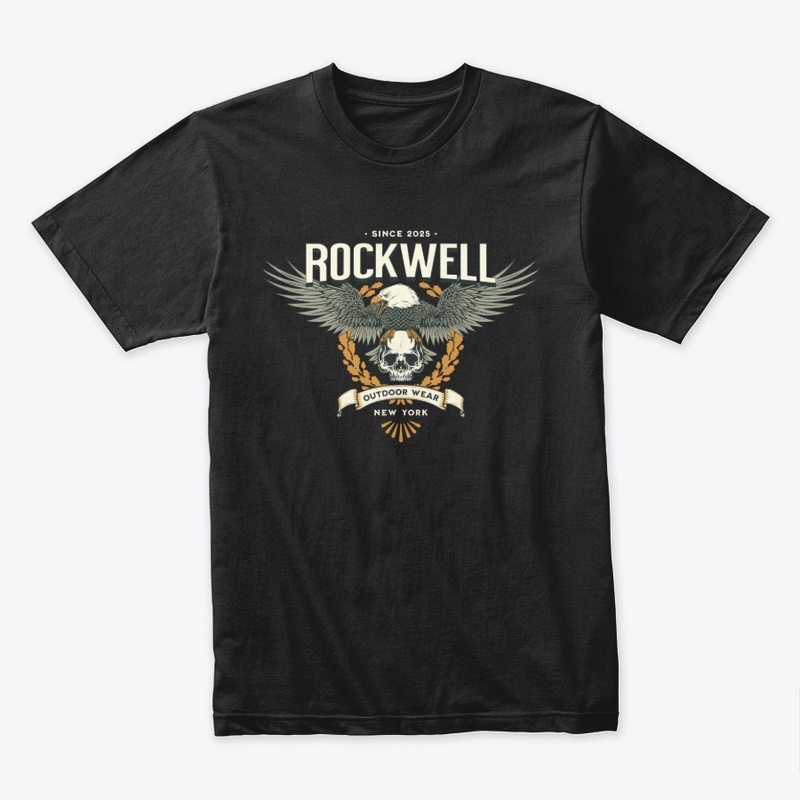 Rockwell Outdoor Wear Eagle Skull Merch