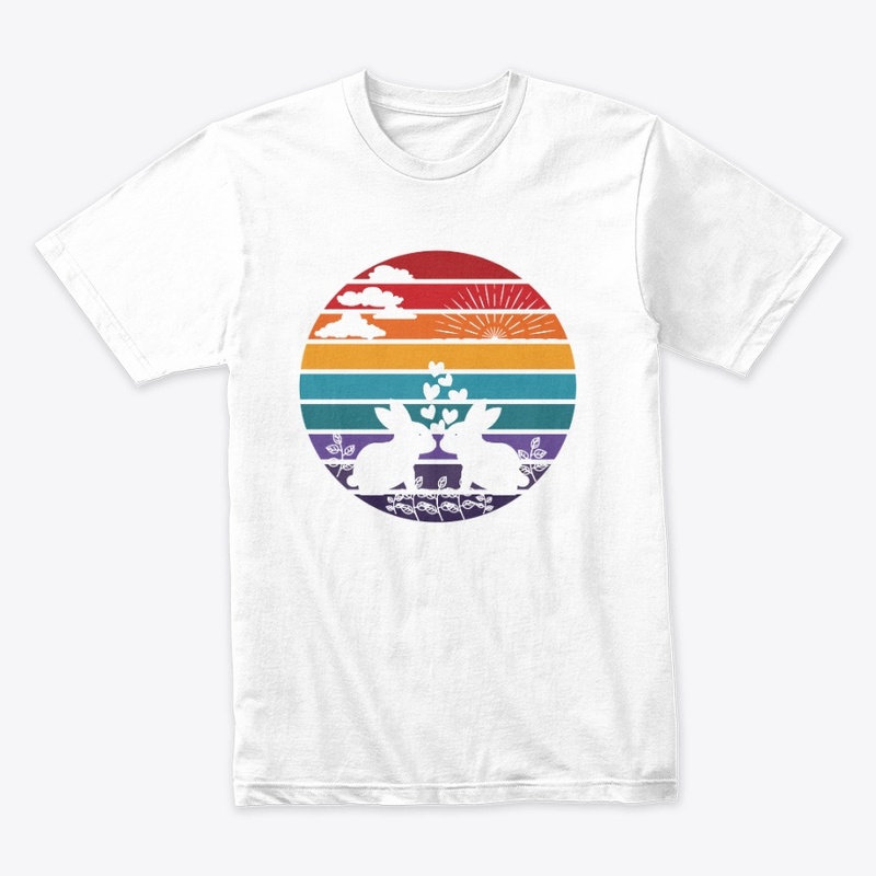 Retro vintage sunset design