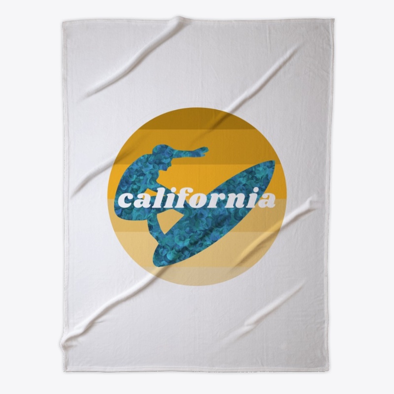 California Surfer Vintage Retro Style