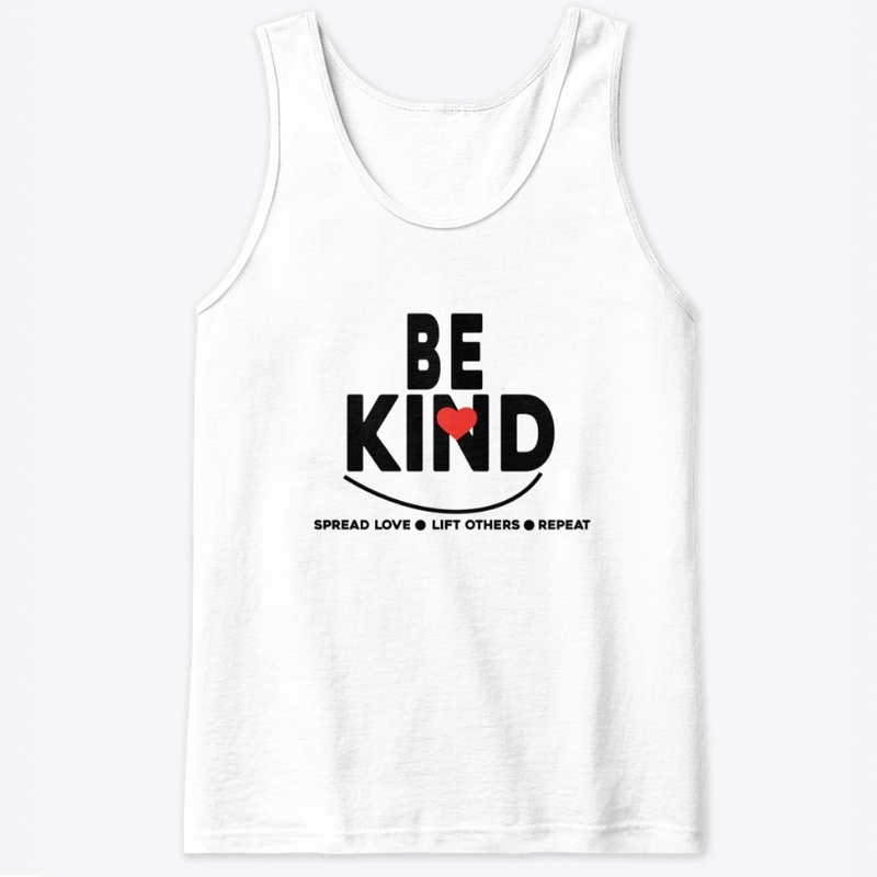 Be Kind Inspirational T-Shirt Spread Tee