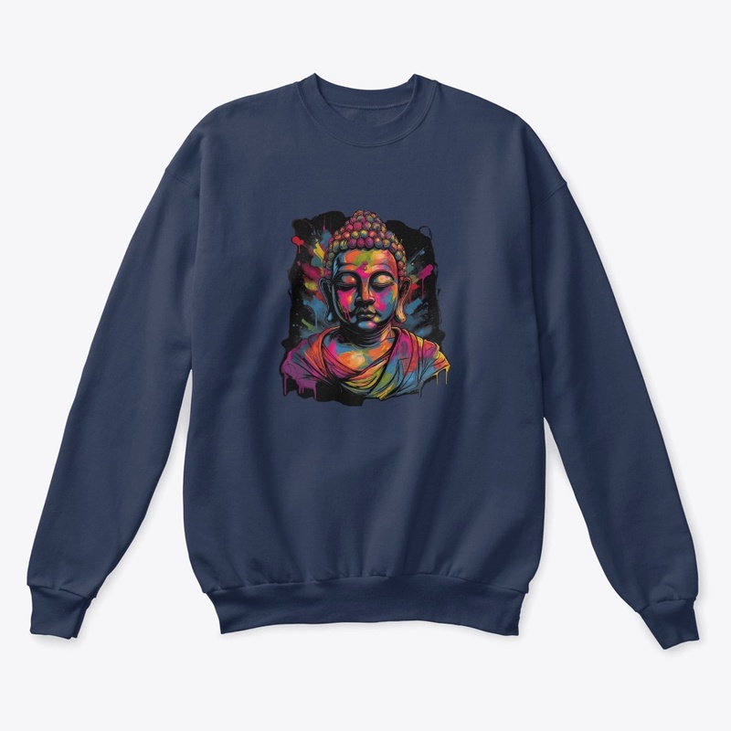 Serenity in Every Stitch Buddha