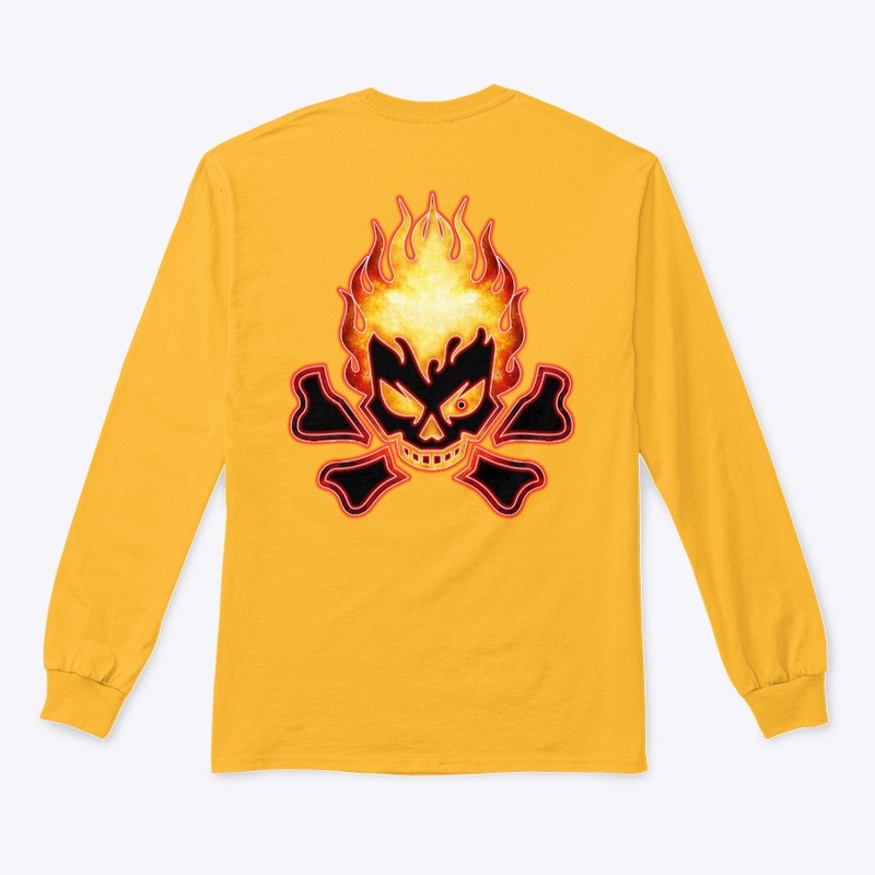 Flaming Skull