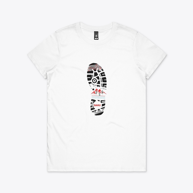 Oahu Beach Walk Around T-Shirt