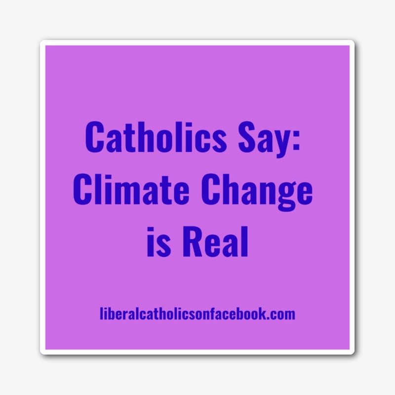 Climate Change is Real Sticker