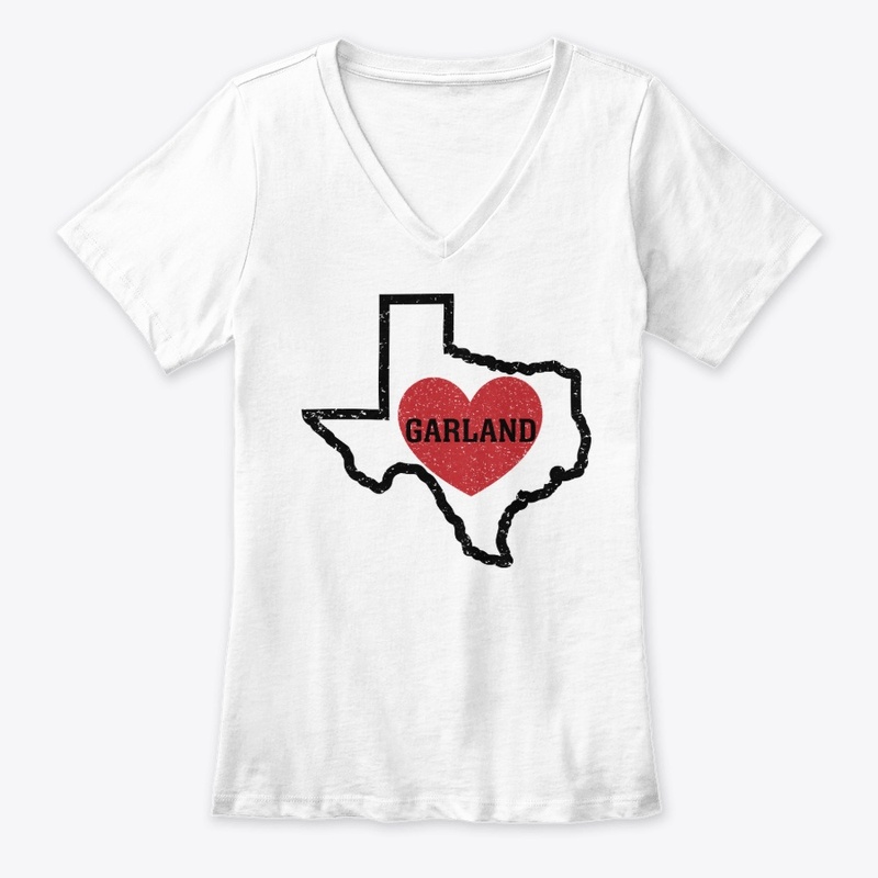 Garland Texas Heart Shirt City State