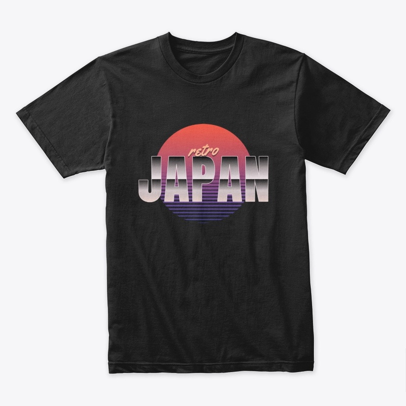 Japan! Retro sunset shirt!