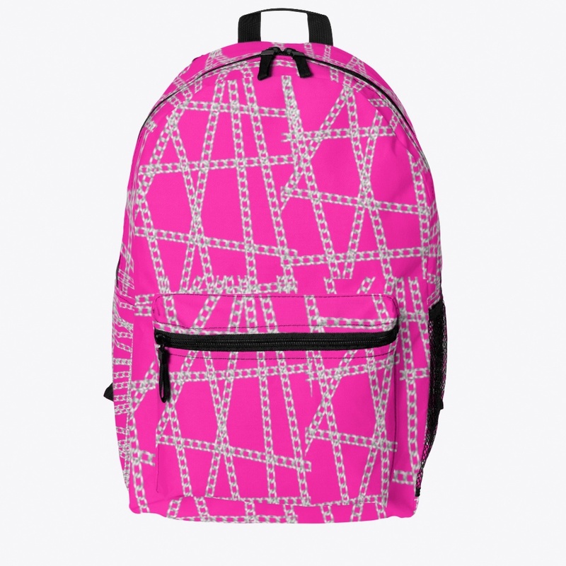 Sterling Silver Chain Backpack 