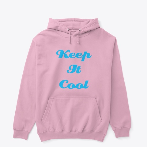 Keep It Cool Collection Light Pink áo T-Shirt Front