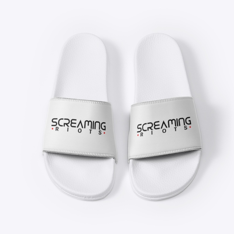White Classic Logo Slides