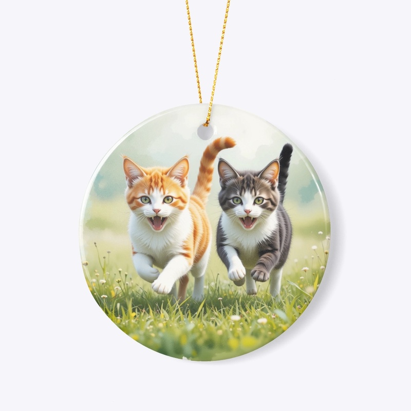 two cats