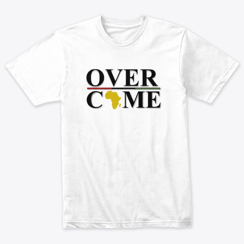 Overcome Tee (Unisex, White)