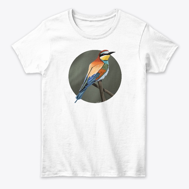 jz.birds Bee-Eater Bird Illustration