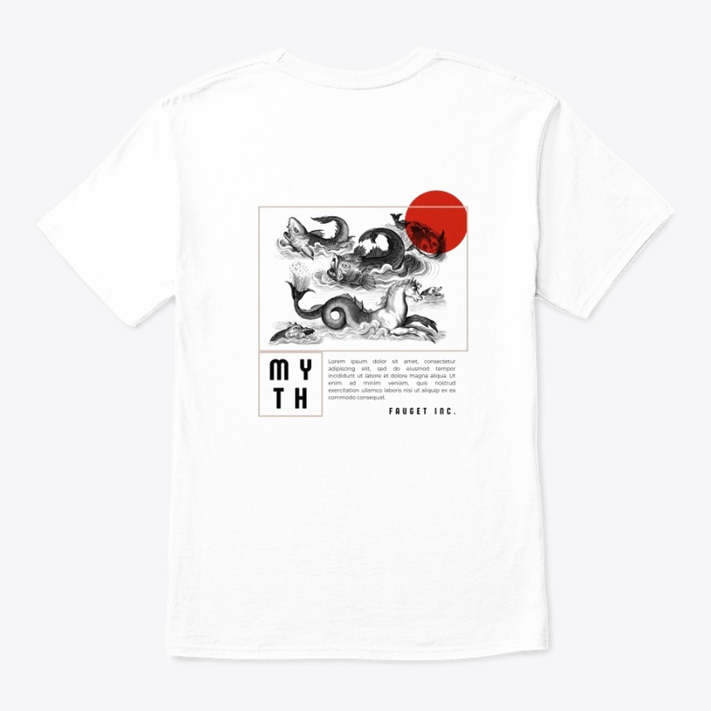 White Retro Myth T-Shirt