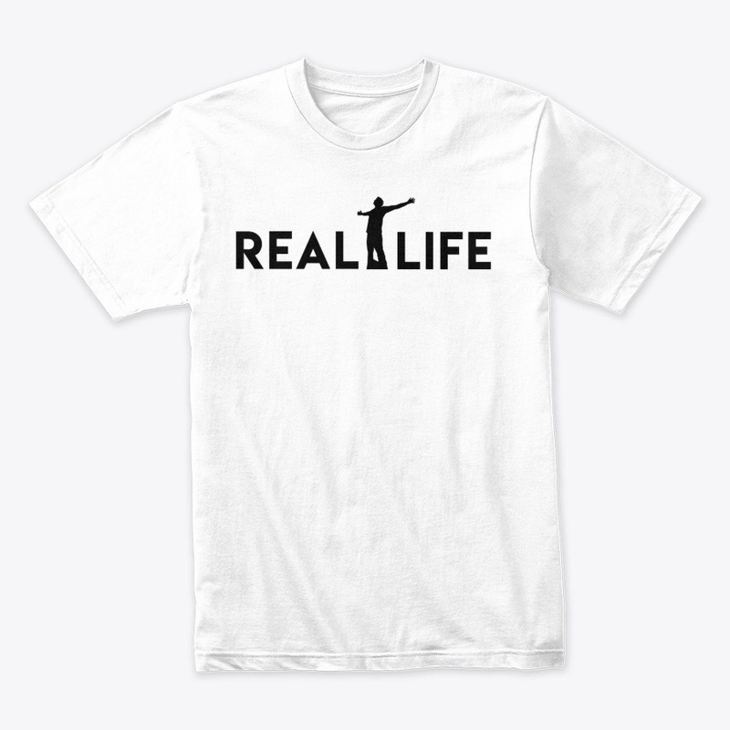 Men Top Basic Black Logo