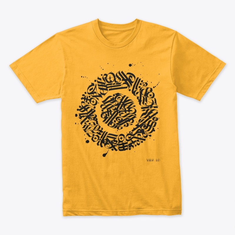 calligraphy tee