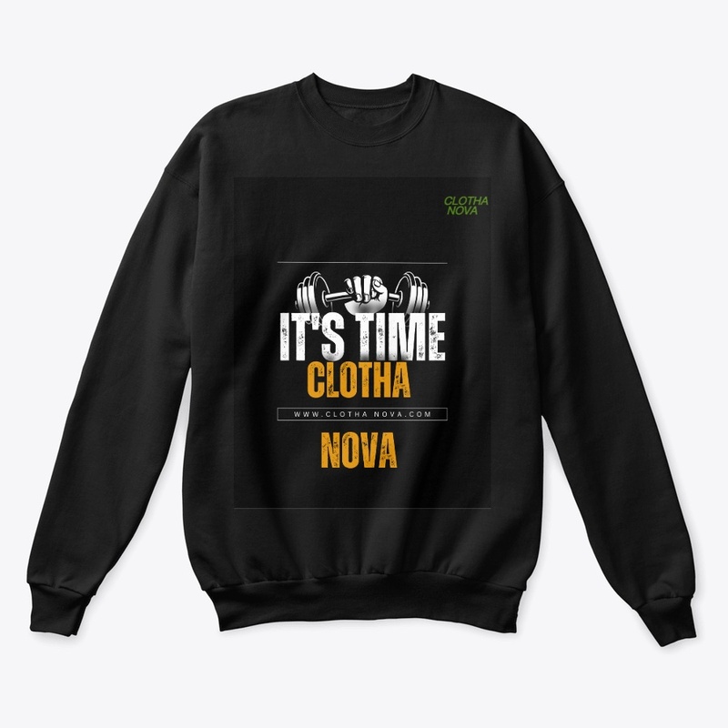  Classic Black T-Shirt by Clotha Nova