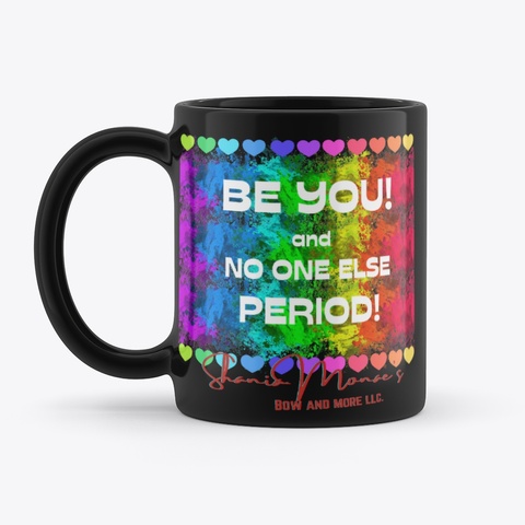 Be You, Colorful Black Kaos Front