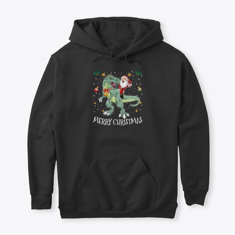 Santa Riding T Rex Christmas S A Dinosau