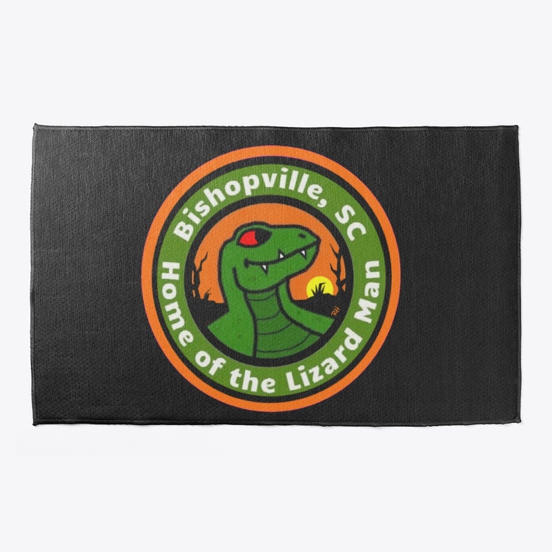 Home of the Lizard Man Welcome Mat
