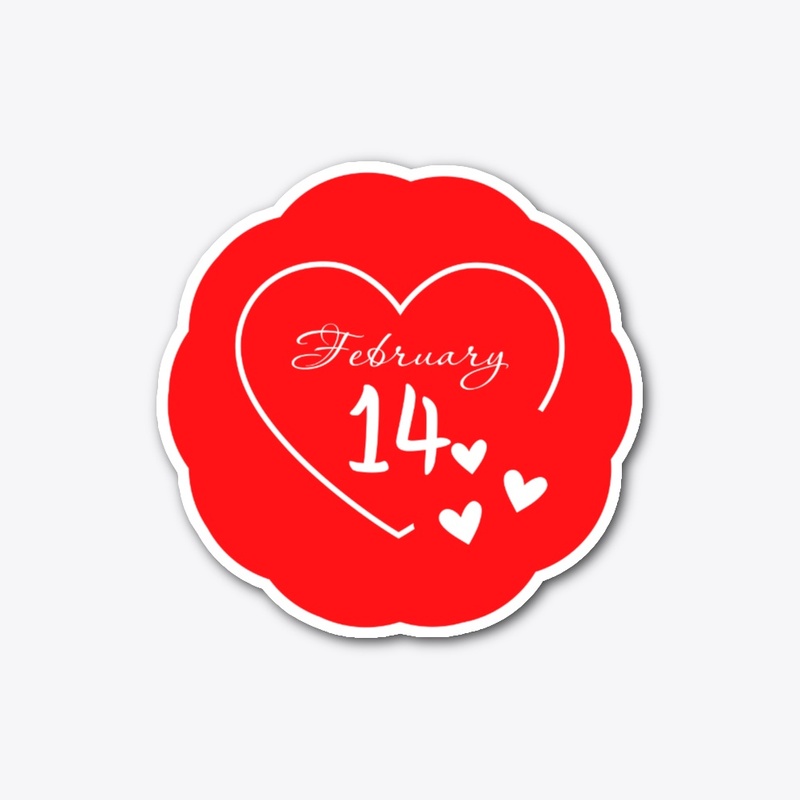 14 february happy valentines T-shirts