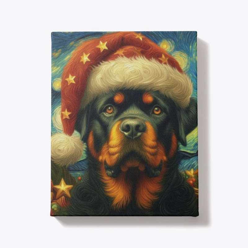 Santa Rottweiler