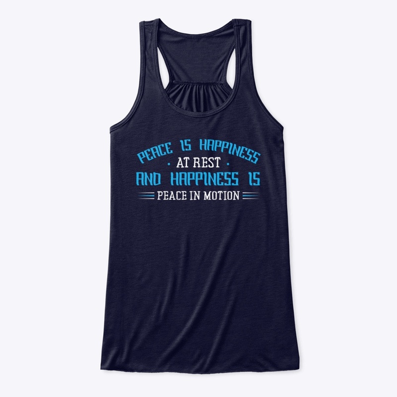 Inspiring quote on  Happiness and Peace