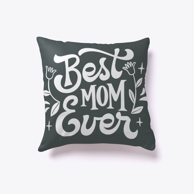 BEST MOM EVER TYPOGRAPHY
