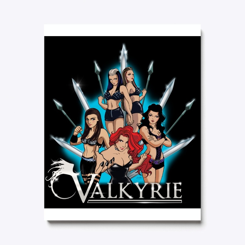 Throwback Valkyrie Canvas Print