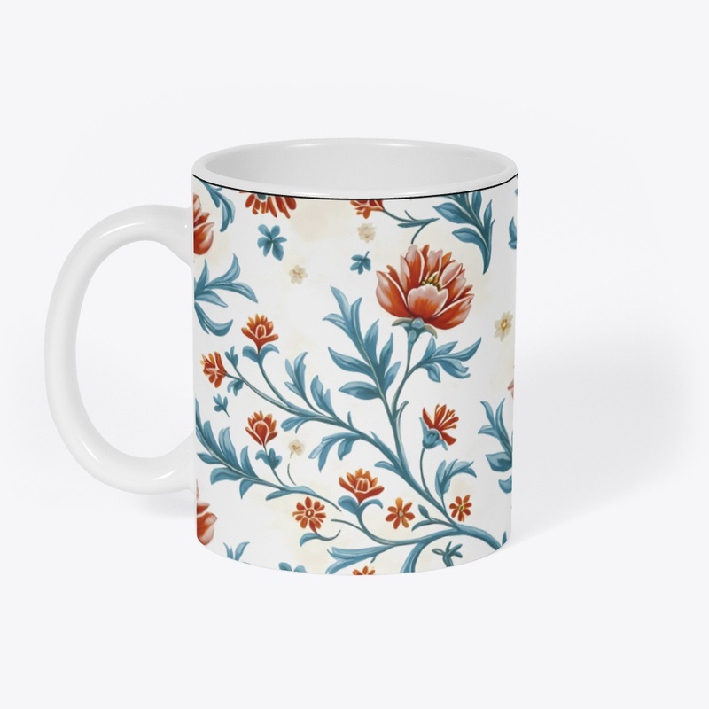 Floral Kitchen Coffee
