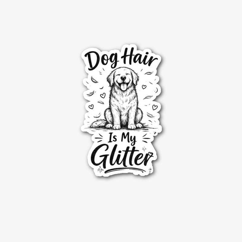 Dog Hair Is My Glitter - Funny