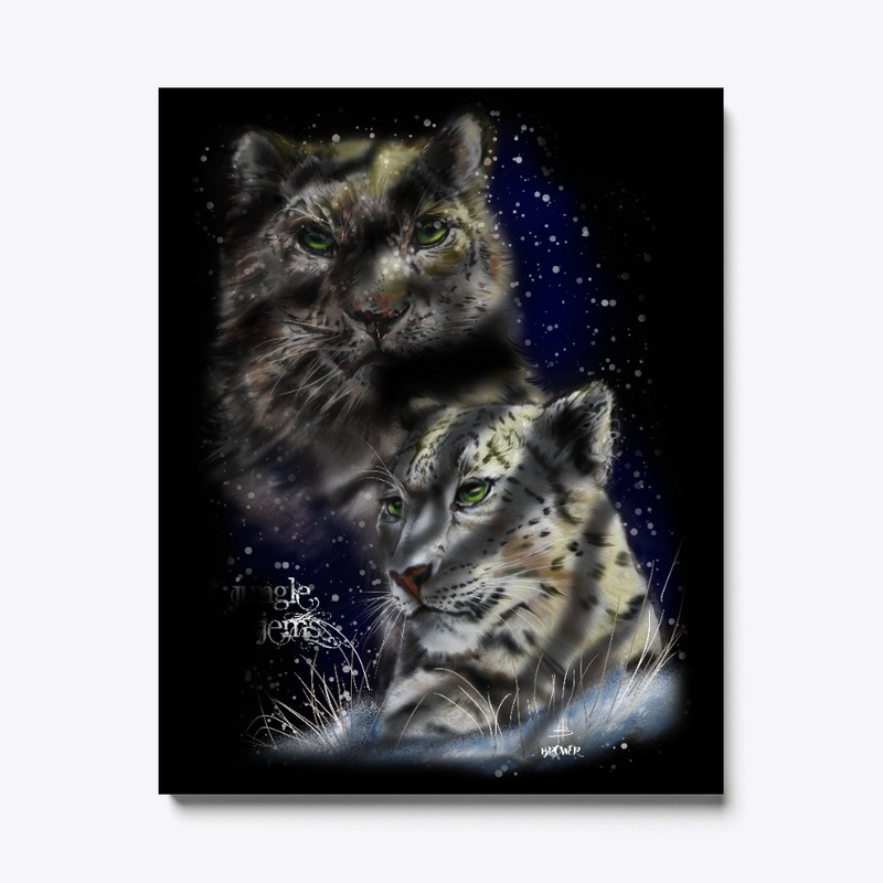 Snow Leopard Canvas Print