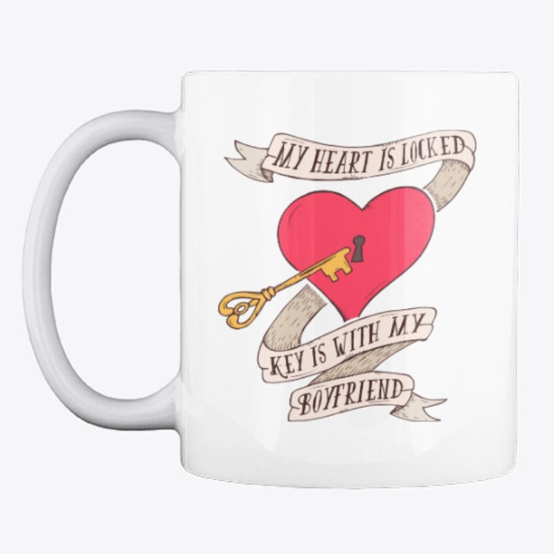 Heart Is Locked Key Is With My Boyfriend