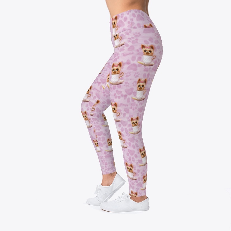 Yorkie Girly Leggings