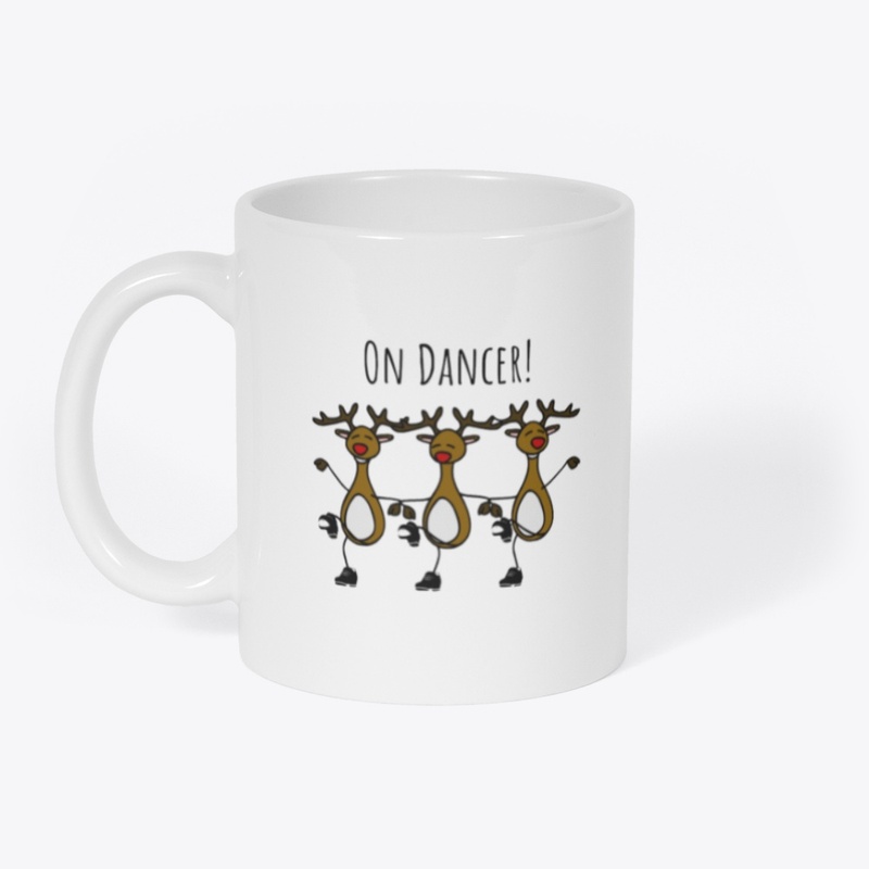 On Dancer Tap Dancing Reindeer
