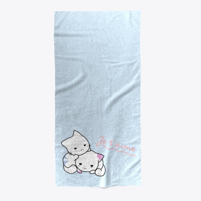 Character beach towel
