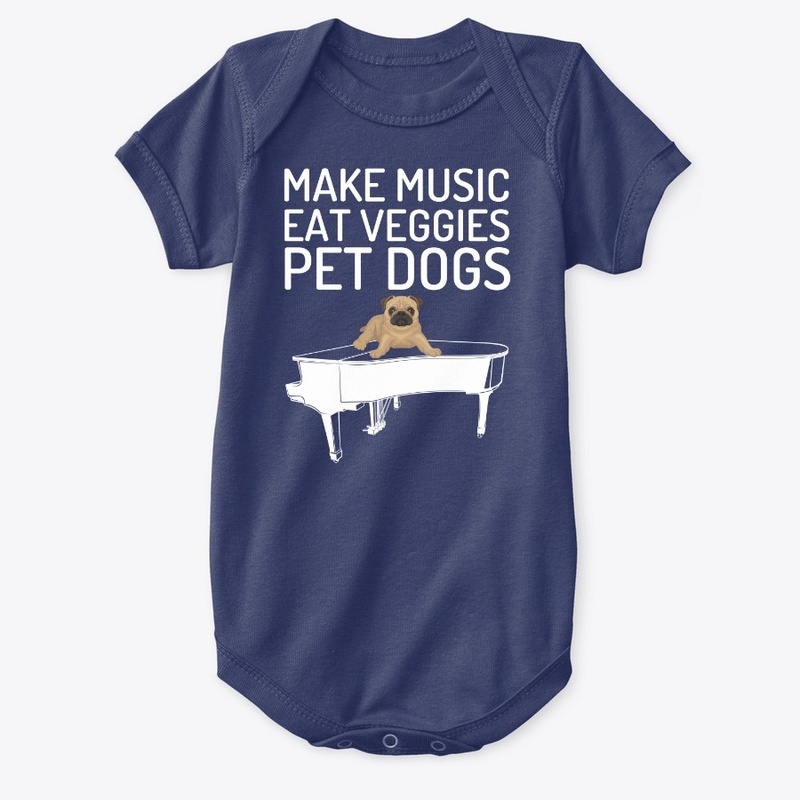 Music Veggies and Dogs