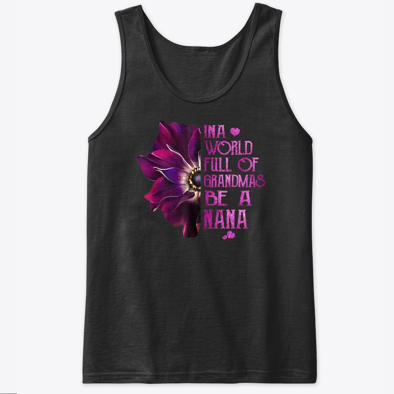 Grandmas Nana Anemone T-Shirt Gifts