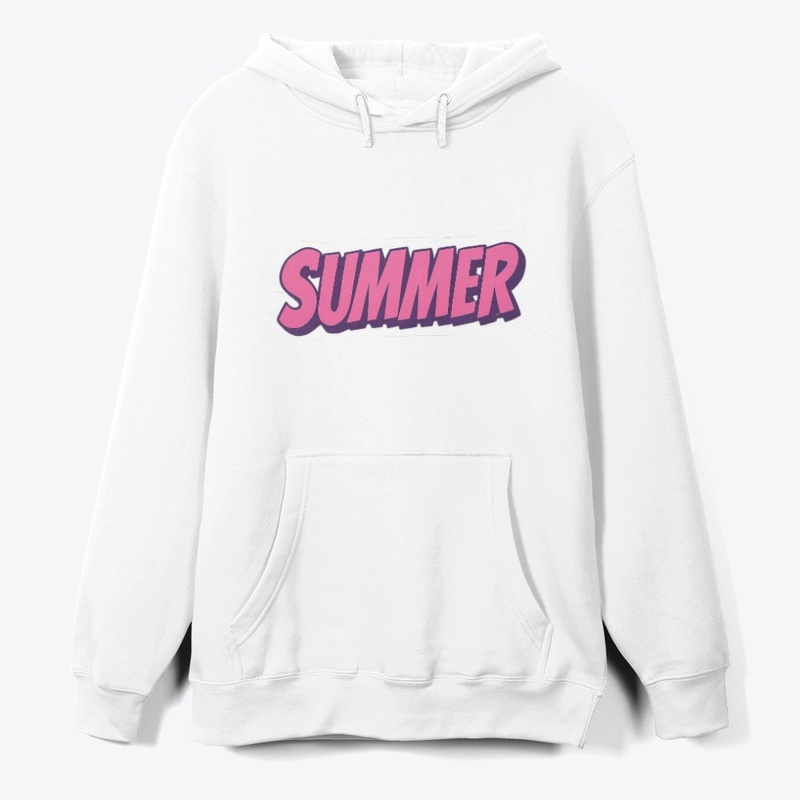 Bold Comic-Style "SUMMER" Typography