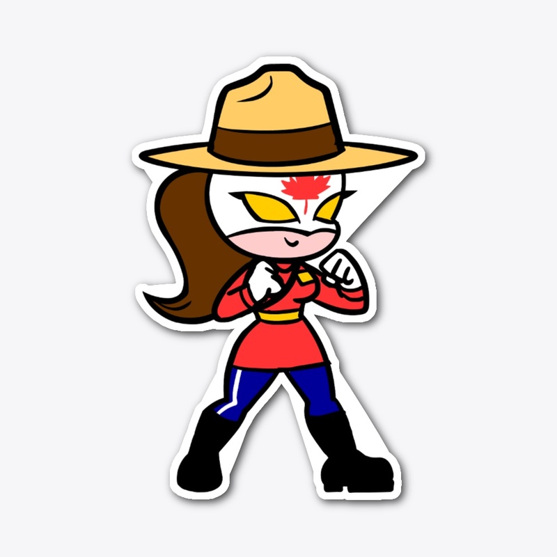 Captain Canada STICKER
