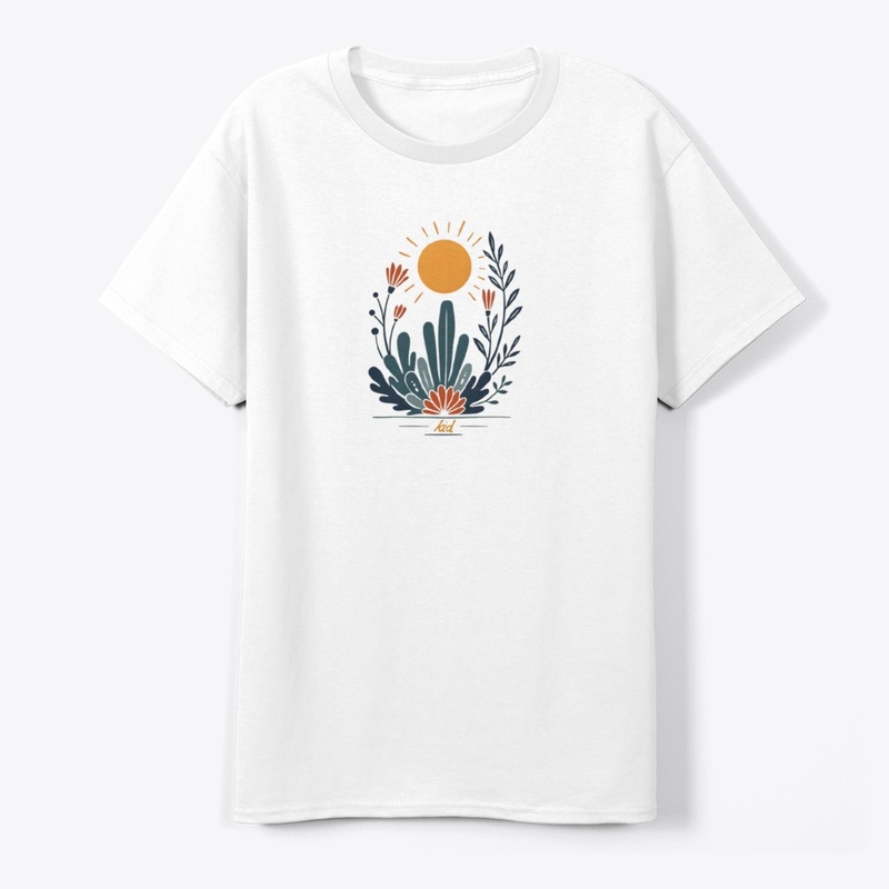 Modern, elegant graphic T-shirt design