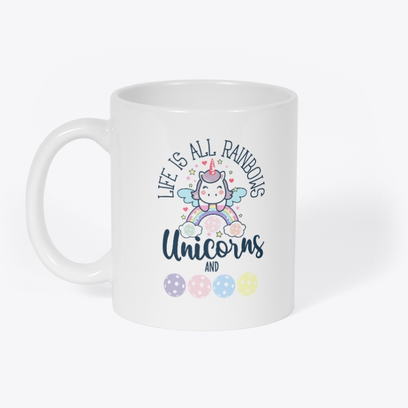 Unicorns, Rainbows and Pickleball Design