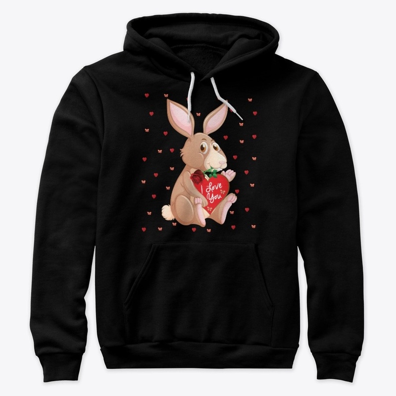 Rabbit T-shirt Valentine's Day Gift