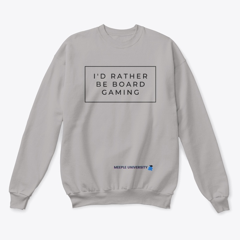 I'd rather be board gaming...