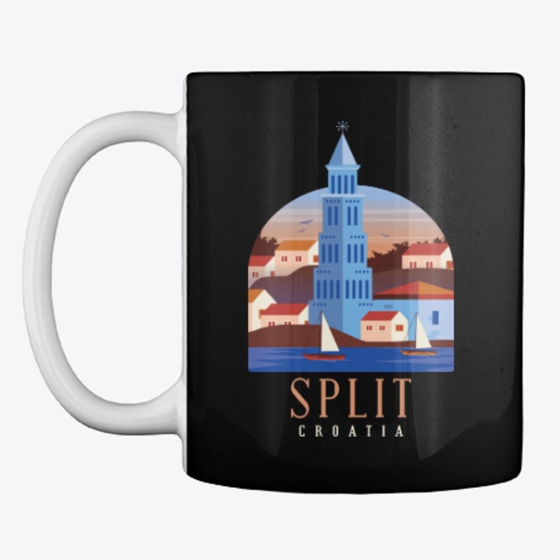 Croatia Skyline Split Cool Souvenir Gift