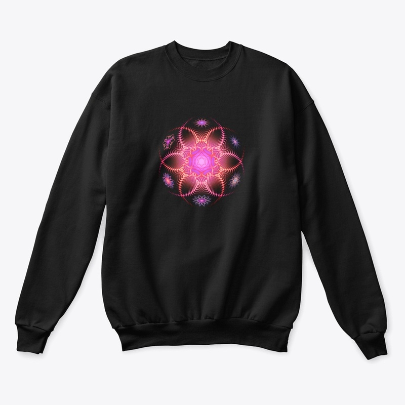Pink Flower of Life Pink Mandala Flower 