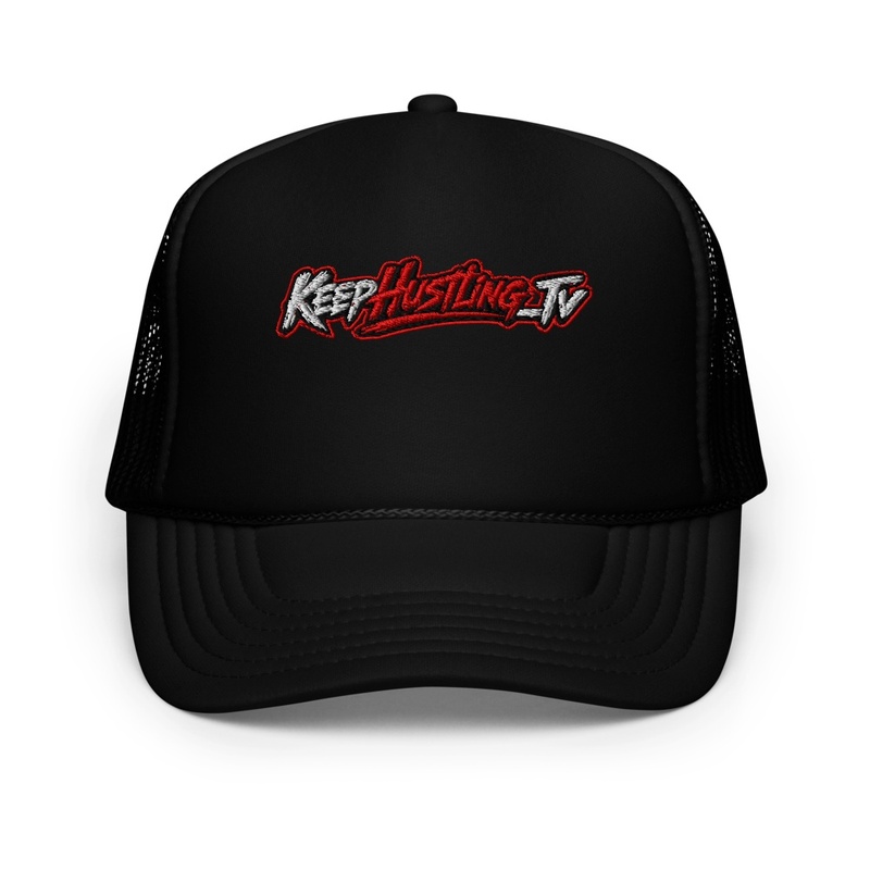 Keep Hustling Tv Trucker Hat
