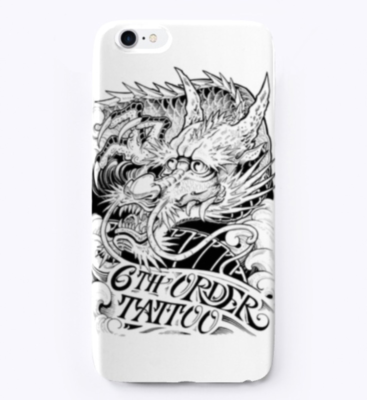 6th Order Tattoo Dragon (Black Ink)