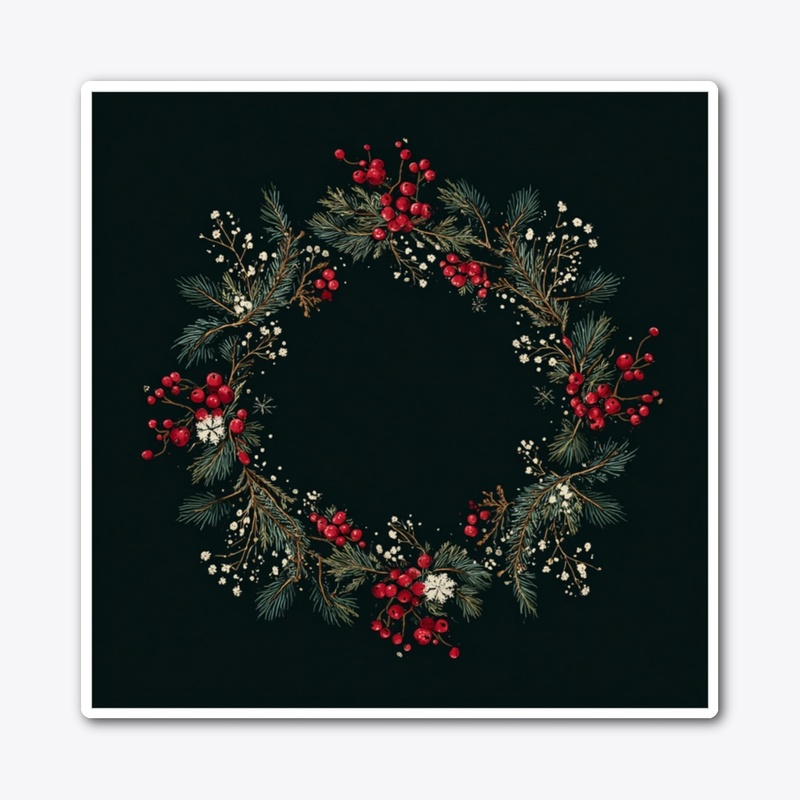 Christmas Wreath Holiday Floral Design